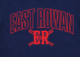 East Rowan Baseball - You Choose The Shirt Style - Shirt Color Is Navy