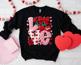 Valentine Love Faux Yarn Design  - You Choose The Shirt Style