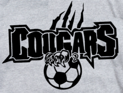 Cougar Soccer - Shirt Color Is Gray