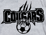 Cougar Soccer - Shirt Color Is Gray