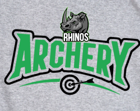 Ripley Rhinos Christian - You Choose The Shirt Style - Shirt Color is Gray