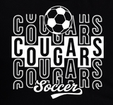 Cougars Soccer - Shirt Color Is Black