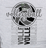Ripley Rhinos Christian - You Choose The Shirt Style - Shirt Color is Gray