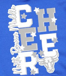 North Rowan Middle Cheer - You Choose The Shirt Style