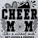 Hasty Cheerleading - Cheer Mom  - You Choose The Shirt Style - Shirt Color Is Gray