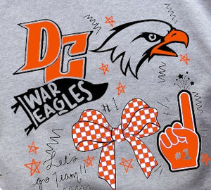 Davie County High School  - You Choose The Shirt Style - Shirt Color Is Gray