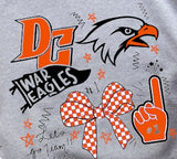 Davie County High School  - You Choose The Shirt Style - Shirt Color Is Gray
