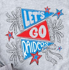 North Iredell Raiders - You Choose The Shirt Style - Gray