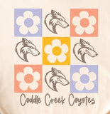 Coddle Creek Elementary  - You Choose The Shirt Style - Shirt Color Is Cream