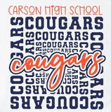 Carson High School  - You Choose The Shirt Style - Shirt Color Is White