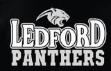 Ledford Panthers Football  - You Choose The Shirt Style - Shirt Color Is Black