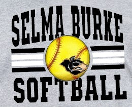 Selma Burke Softball  - You Choose The Shirt Style - Gray