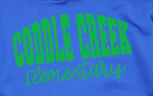 Coddle Creek Elementary  - You Choose The Shirt Style - Shirt Color Is Royal