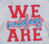 North Iredell Raiders - You Choose The Shirt Style - Gray