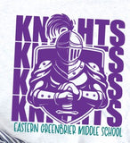 Eastern Greenbrier Middle School - You Choose The Shirt Style - Shirt Color Is Light Gray