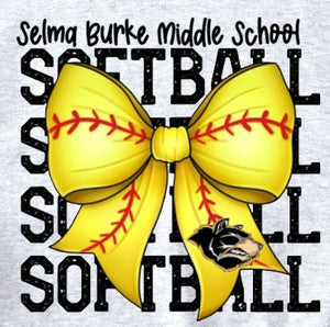 Selma Burke Softball  - You Choose The Shirt Style - Gray