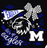 Mooresville Intermediate  Eagles - You Choose The Shirt Style - Black