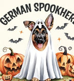 Halloween German Shepherd Dog -  Shirt Color Is Cream