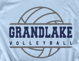 GrandLake Volleyball  - You Choose The Shirt Style - Light Blue