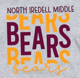 North Iredell Middle  - You Choose The Shirt Style - Gray