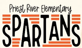 Priest River Spartans - You Choose The Shirt Style - Cream