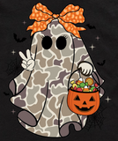 Kids Camo Ghost - Boy or Girl - You Choose The Shirt Style