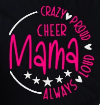 Hasty Cheerleading  - You Choose The Shirt Style - Shirt Color Is Black