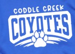 Coddle Creek Elementary  - You Choose The Shirt Style - Shirt Color Is Royal