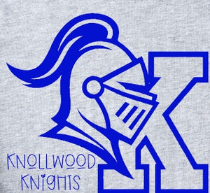 Knollwood Elementary - You Choose The Shirt Style - Gray