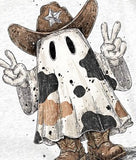 Cowboy Ghost -  Shirt Color Is Ash