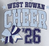 West Rowan Cheer - You Choose The Shirt Style