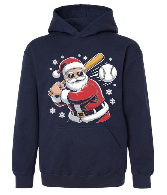 Christmas Baseball - You Choose The Shirt Style - Shirt Color Is Black