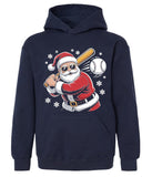 Christmas Baseball - You Choose The Shirt Style - Shirt Color Is Black