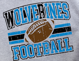 Wolverines Football -  Shirt Color Is Gray