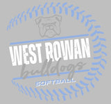 West Rowan Middle School Boosters  - Softball - You Choose The Shirt Style