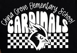 China Grove Elementary - You Choose The Shirt Style - Black