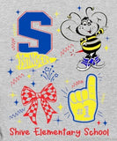 Shive Elementary School  - You Choose The Shirt Style - Gray