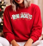 Custom School/Mascot Christmas Shirt  - You Choose The Shirt Style - Shirt Color Is Red