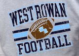 West Rowan Football - Shirt Color Is Gray - You Choose The Shirt Style