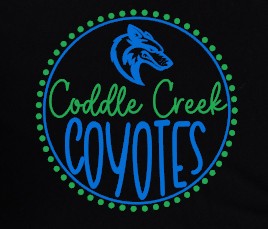 Coddle Creek Elementary  - You Choose The Shirt Style - Shirt Color Is Black