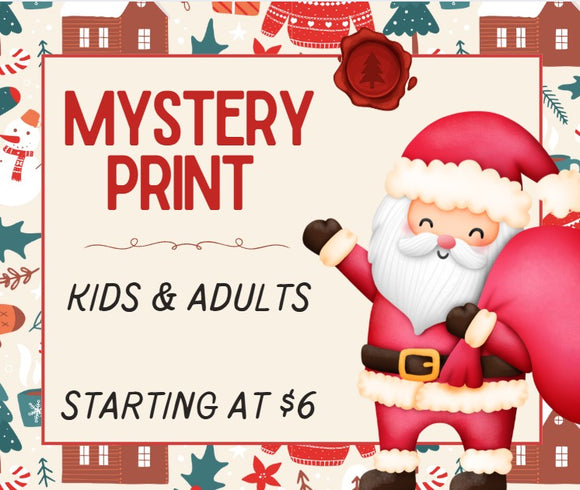 Weekly Special 10-2 - Christmas Mystery Print