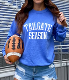 Tailgate Season - Please put your shirt color in order notes.