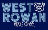 West Rowan Middle School Boosters  - Football - You Choose The Shirt Style