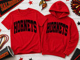 Salisbury High School Hornets - You Choose The Shirt Style - Shirt Color is Red