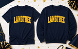 Langtree Lions Cheerleading - You Choose The Shirt Style - Shirt Color is Navy