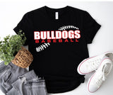 Bulldogs Baseball - You Choose the Shirt Style