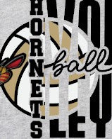 Salisbury Volleyball  - You Choose The Shirt Style - Gray