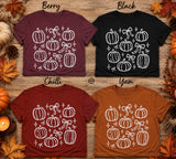 Fall Special - August - You Choose The Shirt Color - Pumpkin