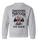 Christmas Baseball - You Choose The Shirt Style - Shirt Color Is Gray