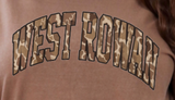 West Rowan Camo - You Choose The Shirt Style - Shirt Color Brown